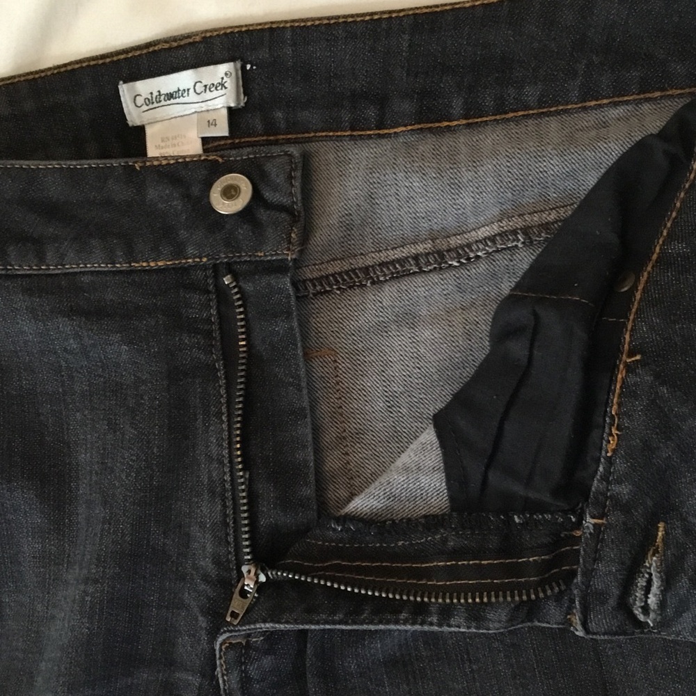 Coldwater Creek Black Boot Cut Jeans - Picture 4 of 8
